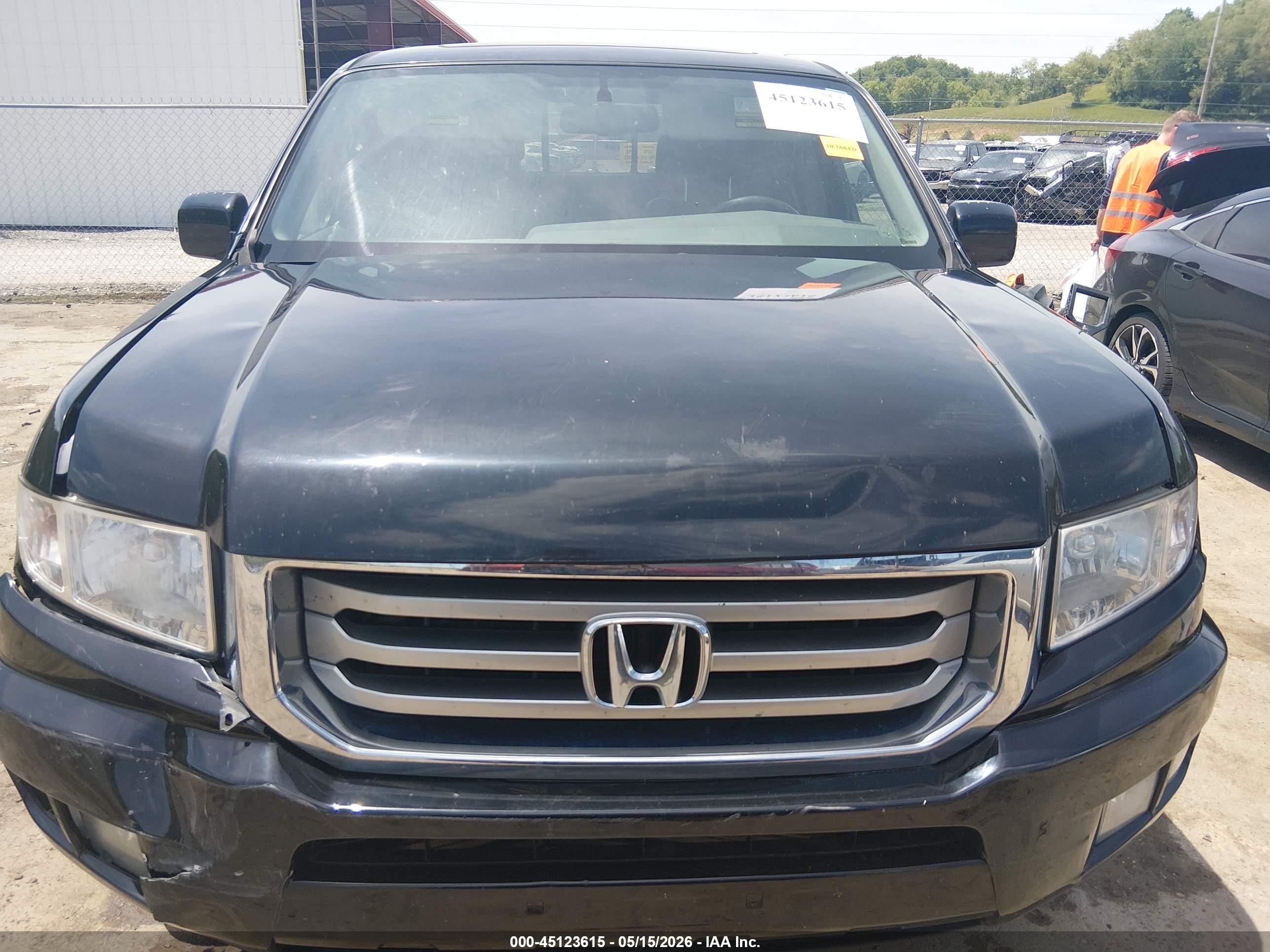 2013 Honda Ridgeline Rtl Black vin: 5FPYK1F57DB015437