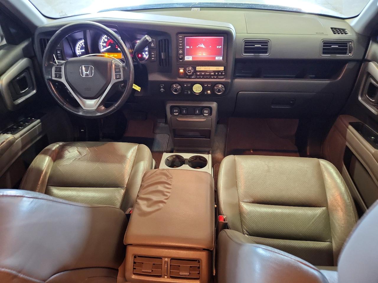 2013 Honda Ridgeline Rtl Silver vin: 5FPYK1F57DB017396