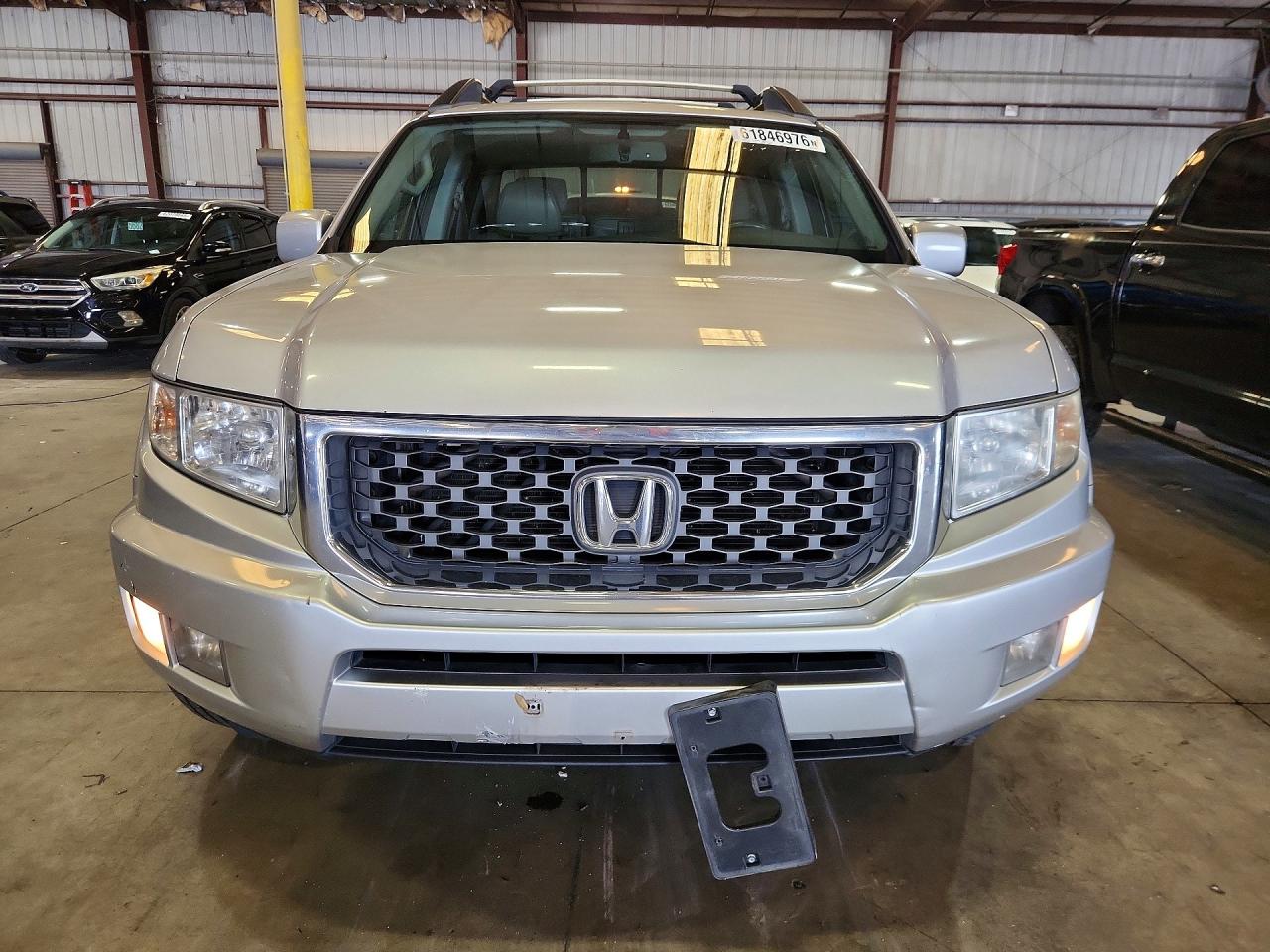 2013 Honda Ridgeline Rtl Silver vin: 5FPYK1F57DB017396