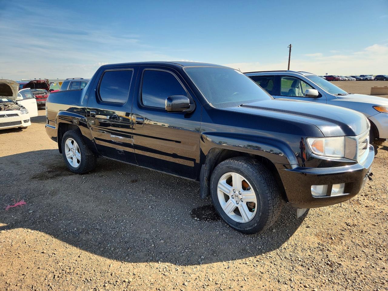 2013 Honda Ridgeline Rtl Black vin: 5FPYK1F57DB502007