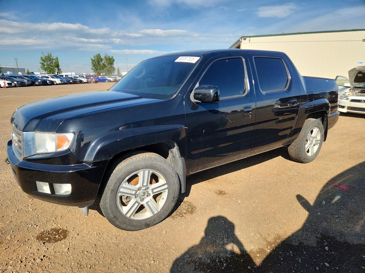 2013 Honda Ridgeline Rtl Black vin: 5FPYK1F57DB502007