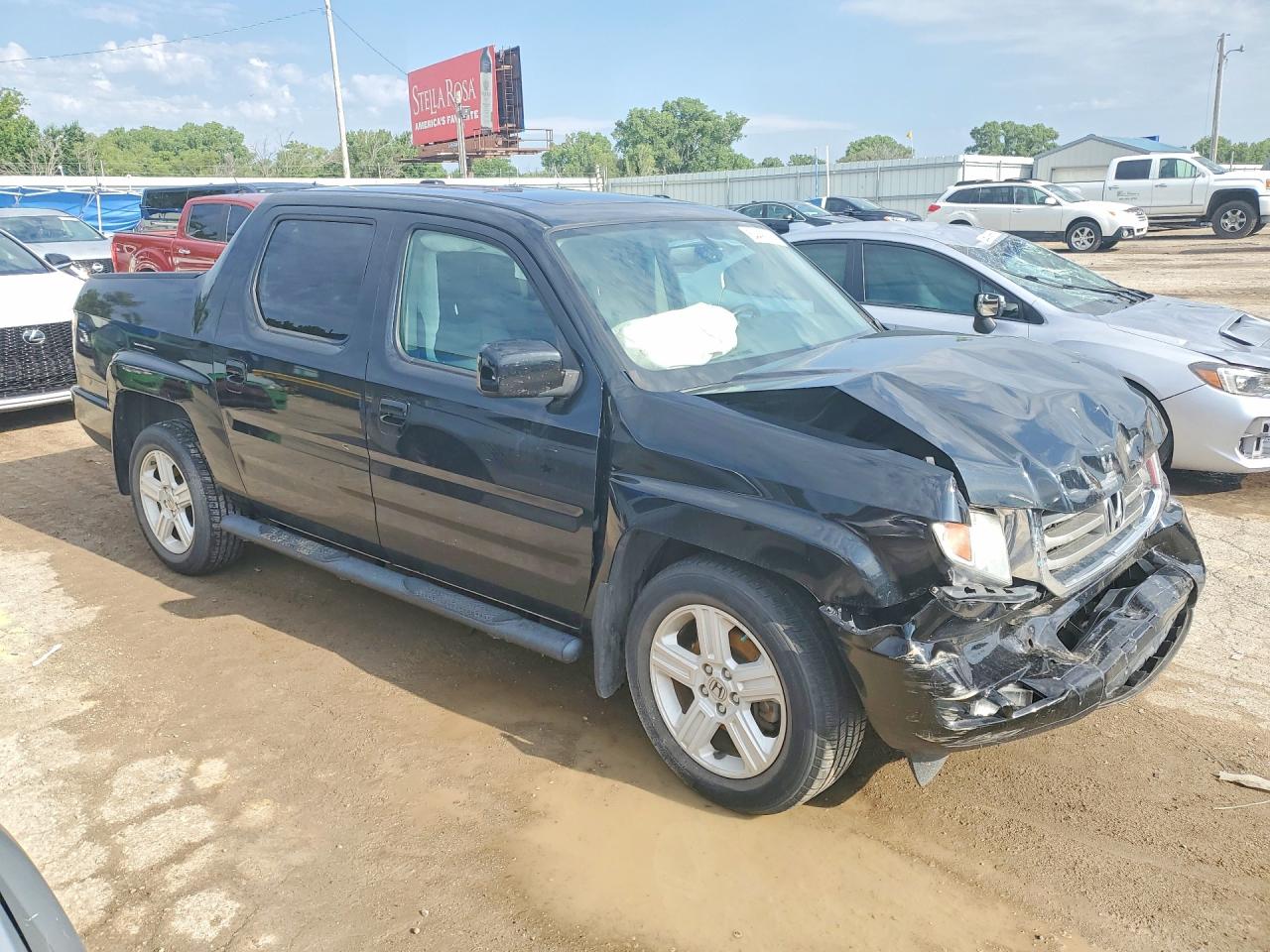 2014 Honda Ridgeline Rtl Black vin: 5FPYK1F57EB003757