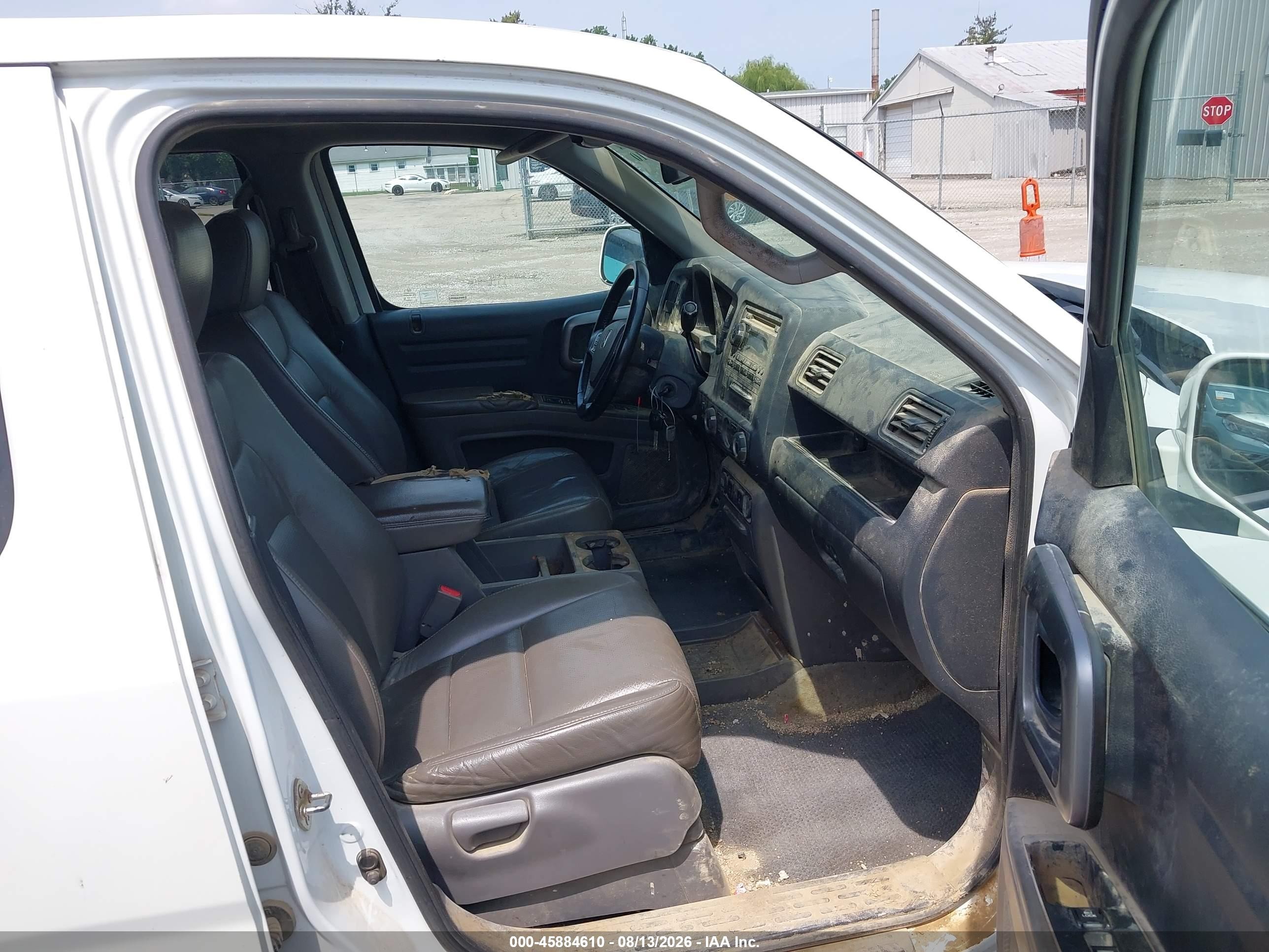 2014 Honda Ridgeline Rtl Белый vin: 5FPYK1F57EB004827