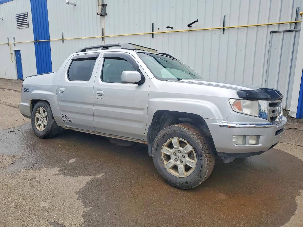 2010 Honda Ridgeline Rtl Серебряный vin: 5FPYK1F58AB503808