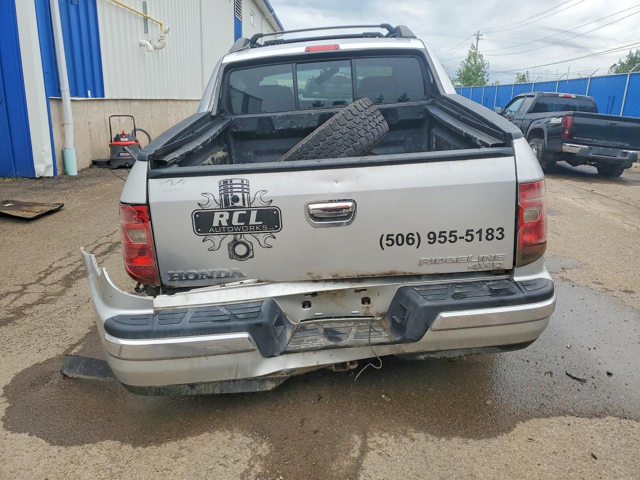 2010 Honda Ridgeline Rtl Серебряный vin: 5FPYK1F58AB503808