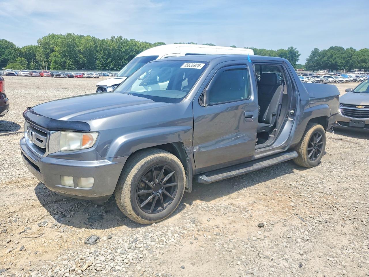 2011 Honda Ridgeline Rtl Silver vin: 5FPYK1F58BB453073