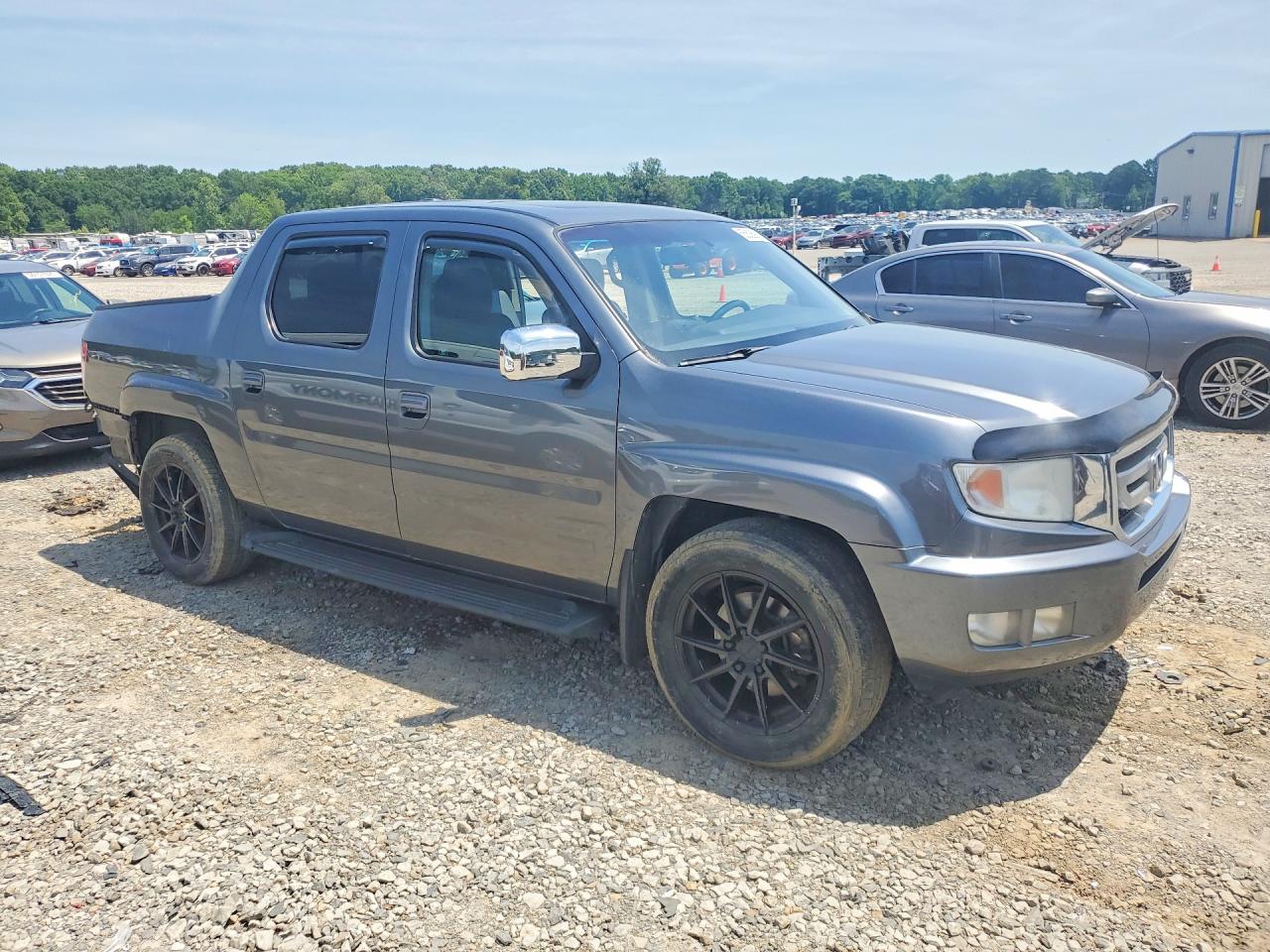 2011 Honda Ridgeline Rtl Silver vin: 5FPYK1F58BB453073