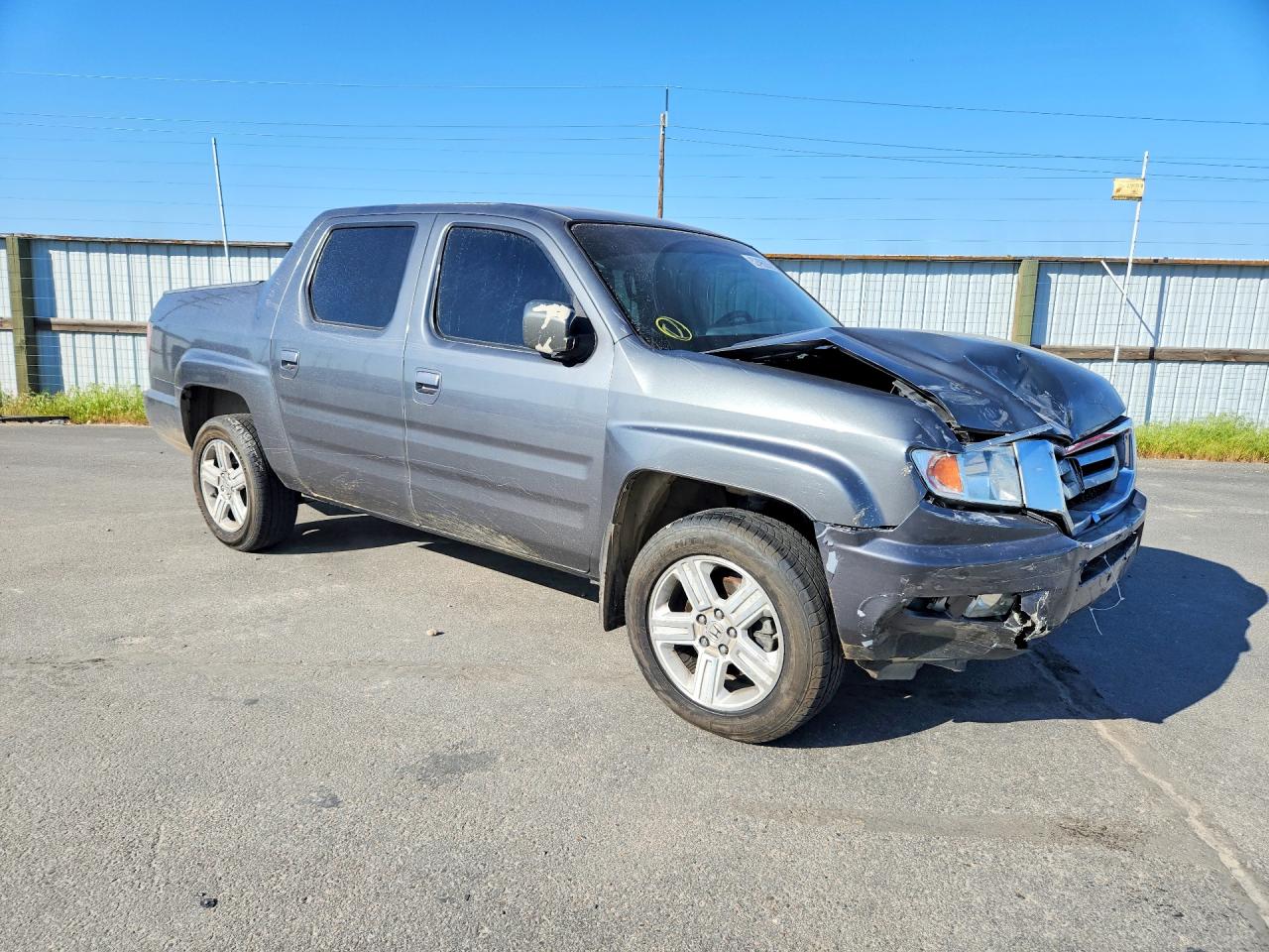 2011 Honda Ridgeline Rtl Gray vin: 5FPYK1F58BB453705