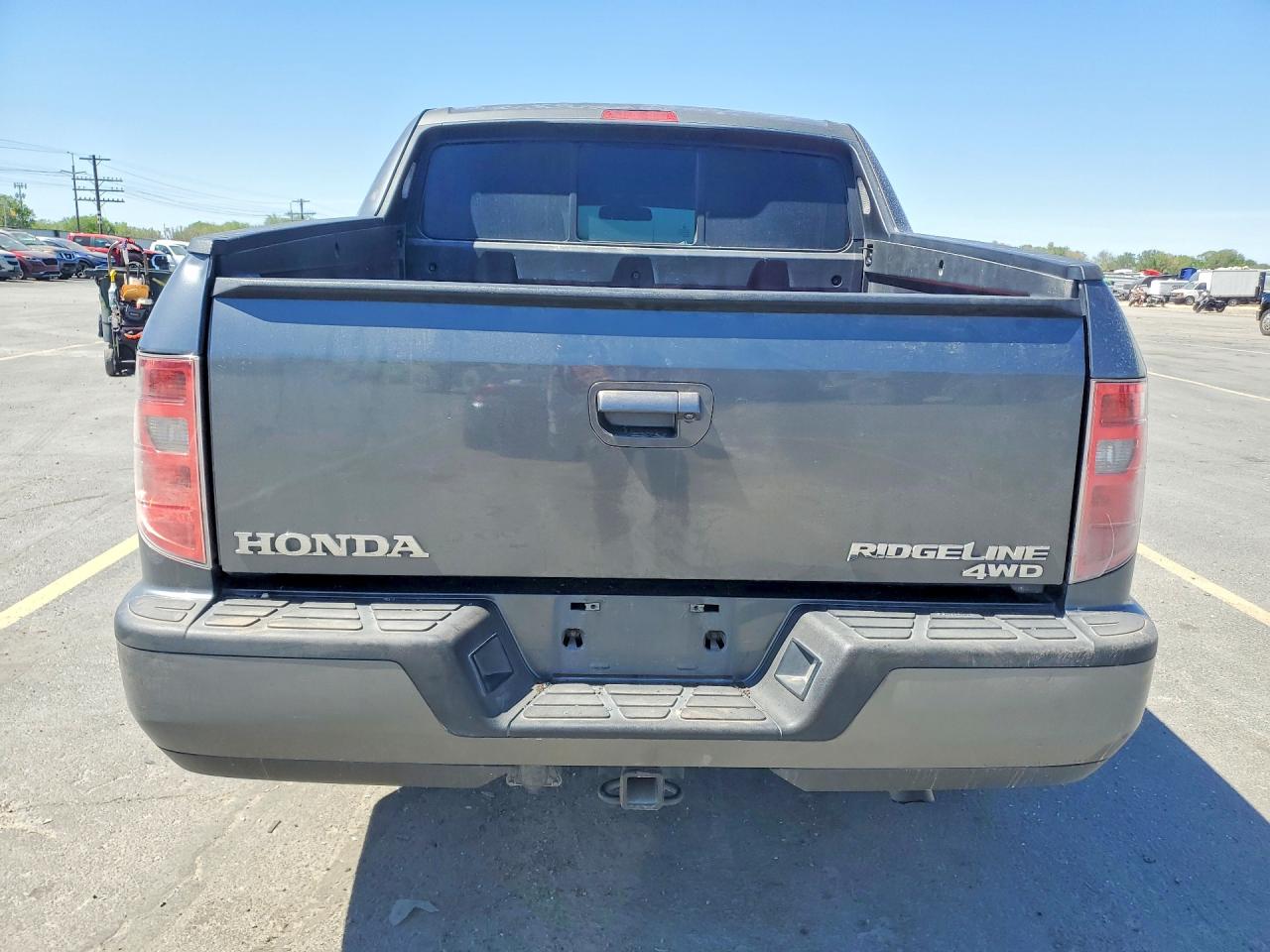 2011 Honda Ridgeline Rtl Gray vin: 5FPYK1F58BB453705