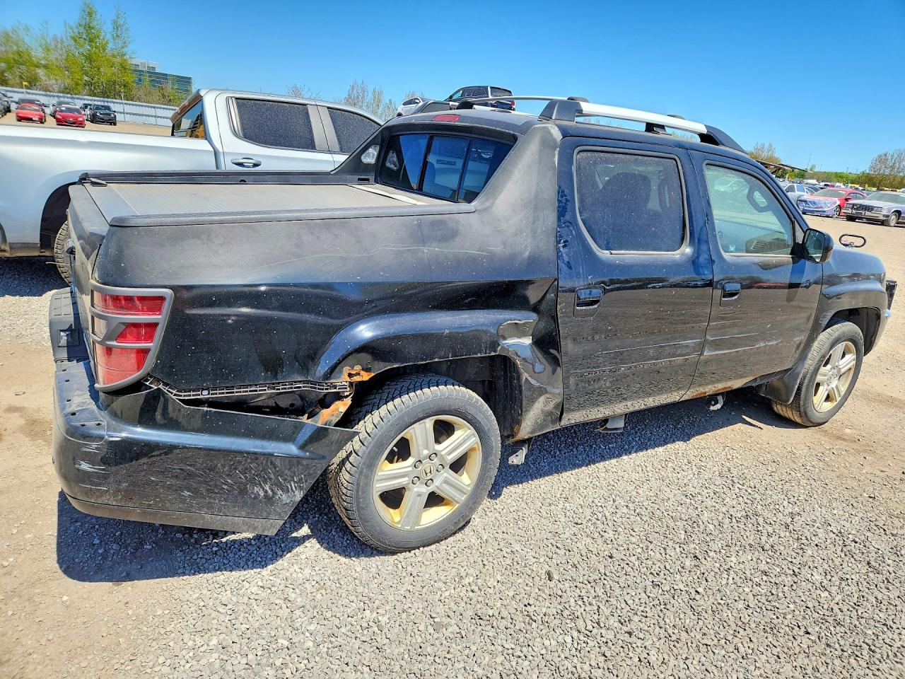 2011 Honda Ridgeline Rtl Black vin: 5FPYK1F58BB502157