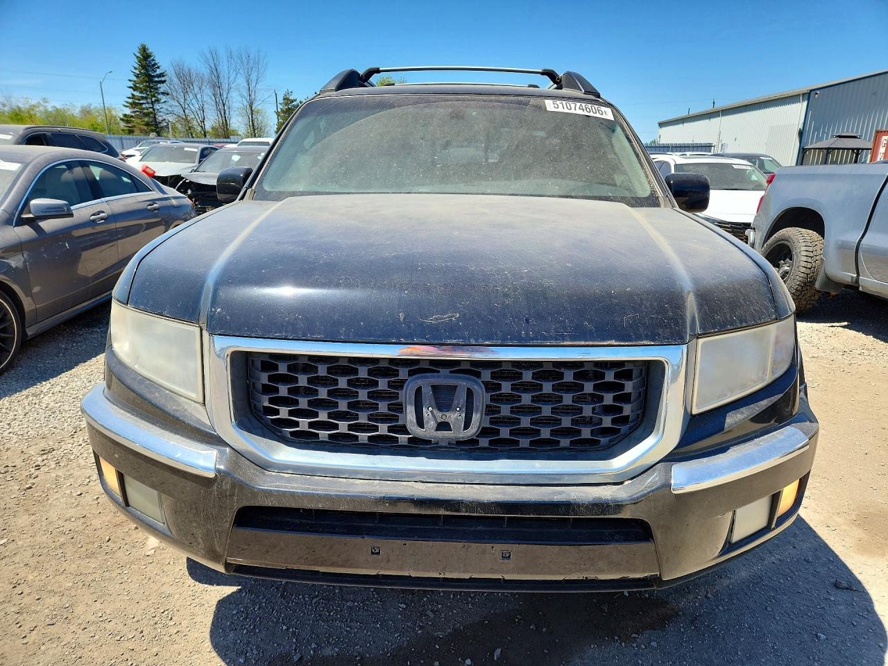 2011 Honda Ridgeline Rtl Black vin: 5FPYK1F58BB502157