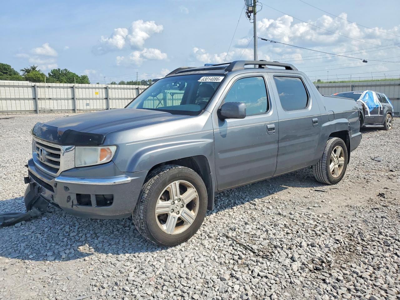 2012 Honda Ridgeline Rtl Серый vin: 5FPYK1F58CB457982