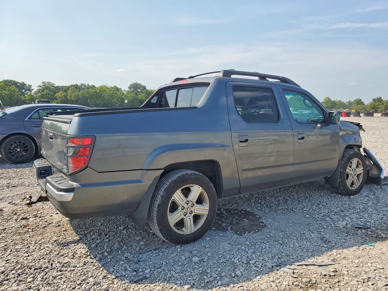 2012 Honda Ridgeline Rtl Gray vin: 5FPYK1F58CB457982