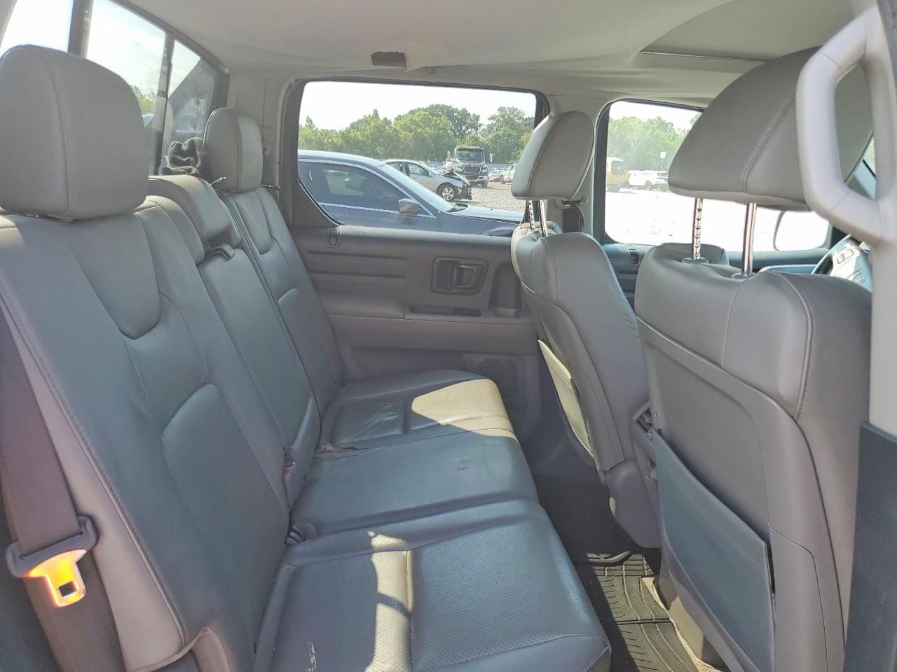 2012 Honda Ridgeline Rtl Gray vin: 5FPYK1F58CB457982