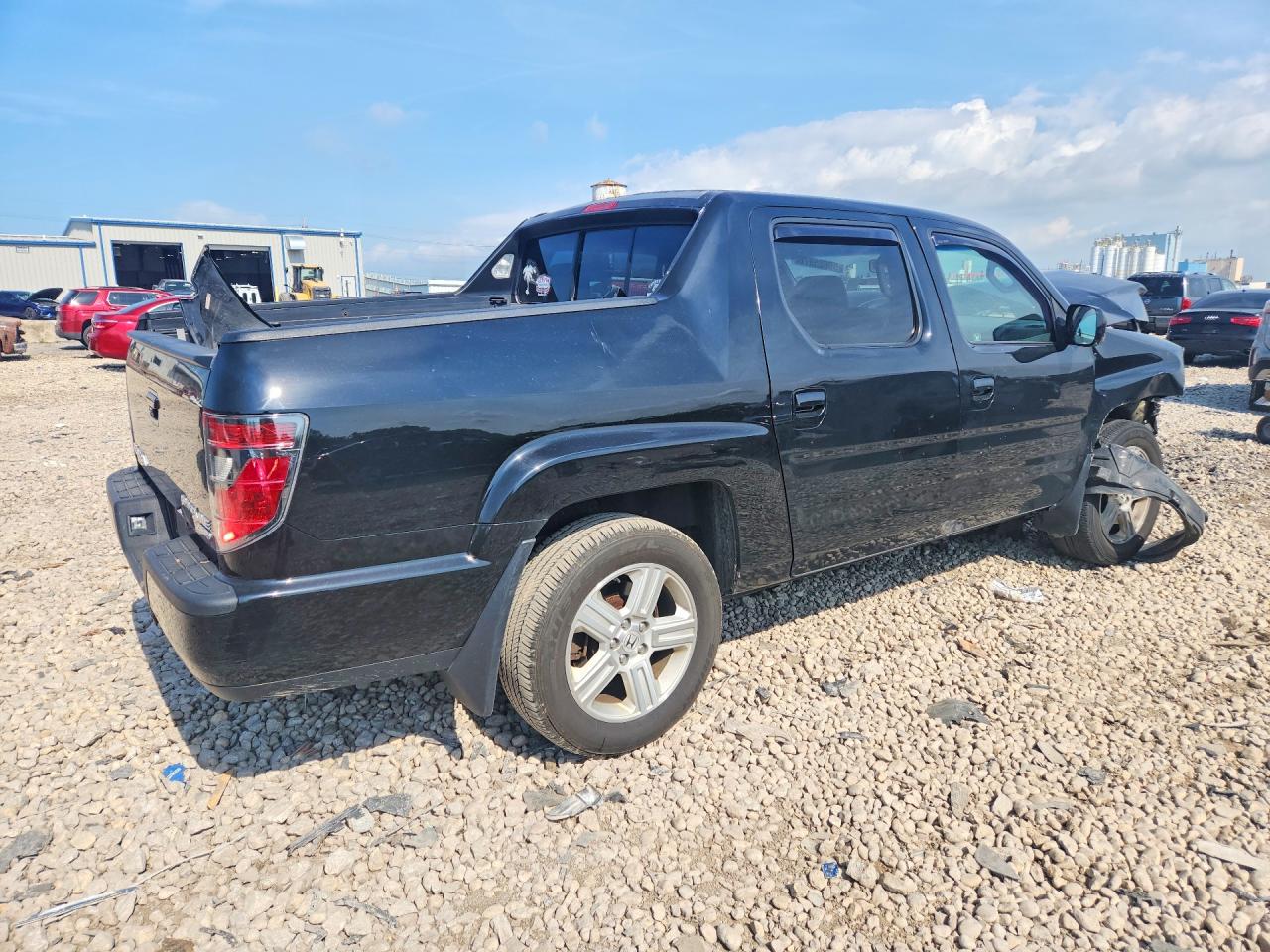 2012 Honda Ridgeline Rtl Черный vin: 5FPYK1F58CB460820