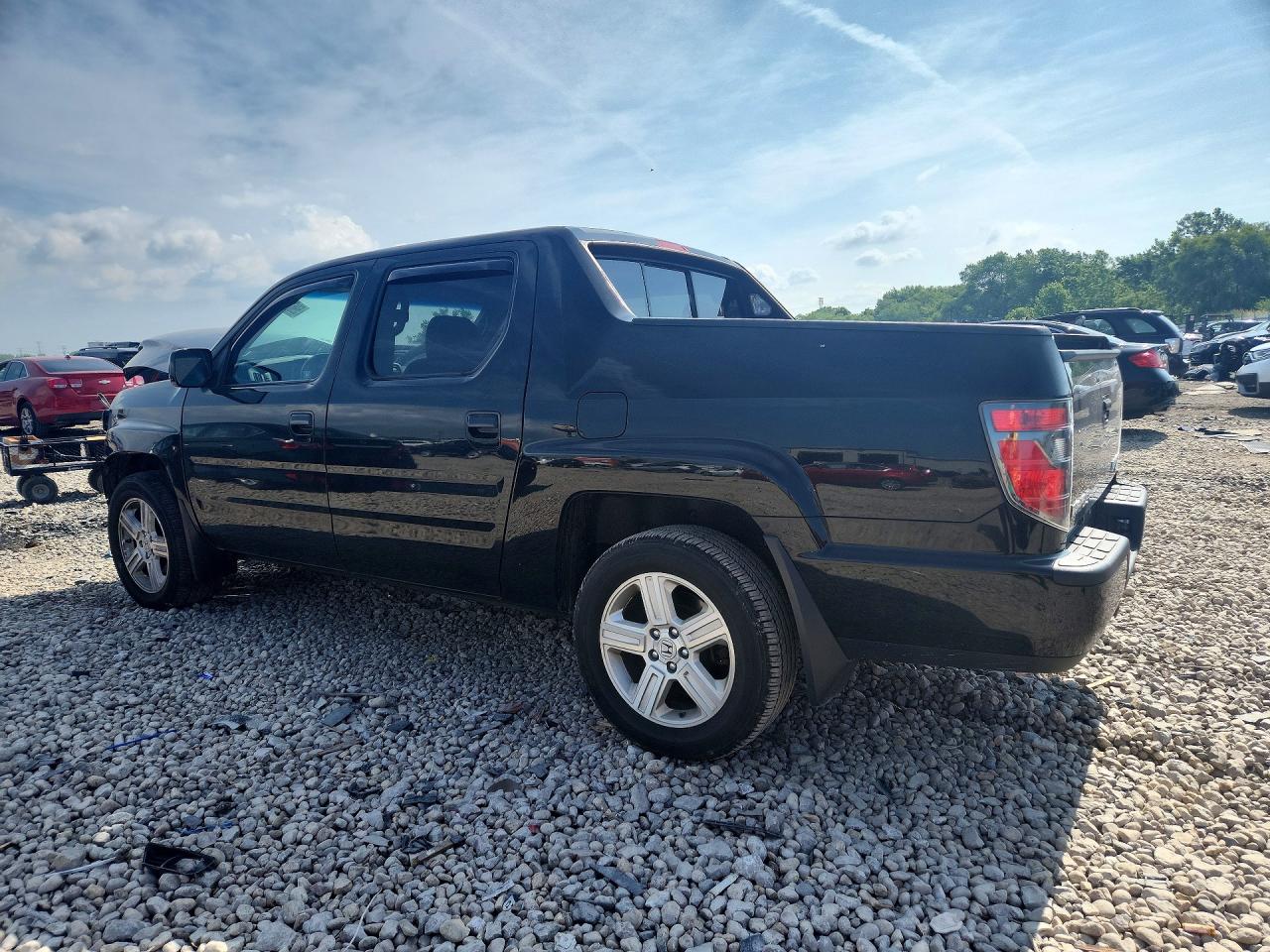 2012 Honda Ridgeline Rtl Черный vin: 5FPYK1F58CB460820