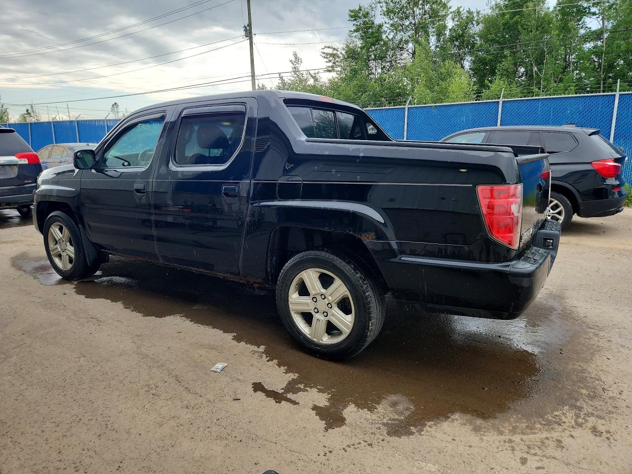 2010 Honda Ridgeline Rtl Black vin: 5FPYK1F59AB001471