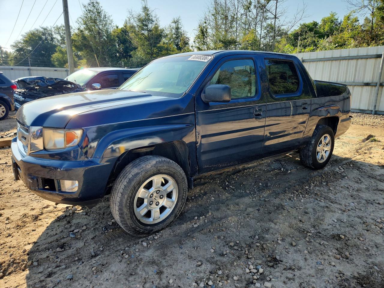 2010 Honda Ridgeline Rtl Синий vin: 5FPYK1F59AB002457