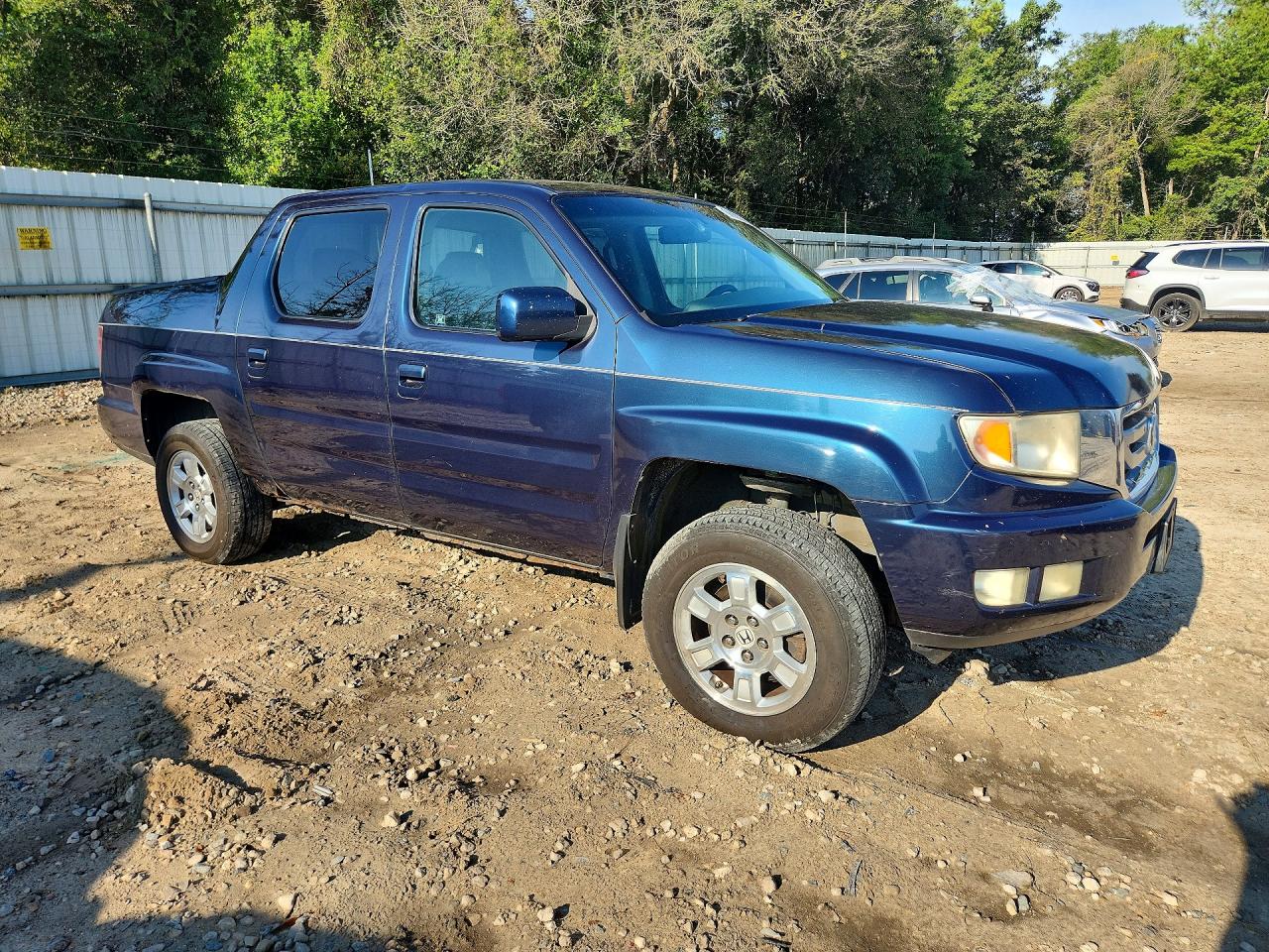 2010 Honda Ridgeline Rtl Синий vin: 5FPYK1F59AB002457
