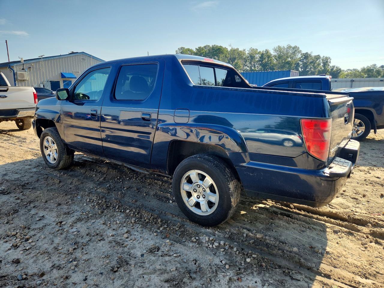 2010 Honda Ridgeline Rtl Синий vin: 5FPYK1F59AB002457