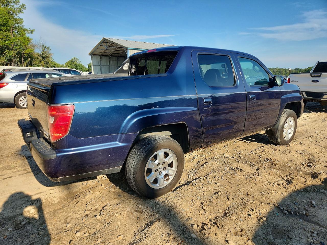 2010 Honda Ridgeline Rtl Синий vin: 5FPYK1F59AB002457