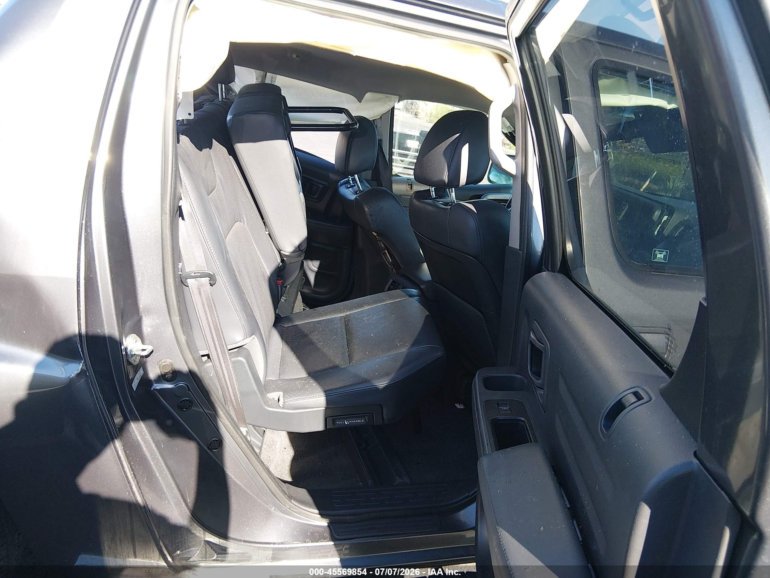 2011 Honda Ridgeline Rtl Серый vin: 5FPYK1F59BB002511