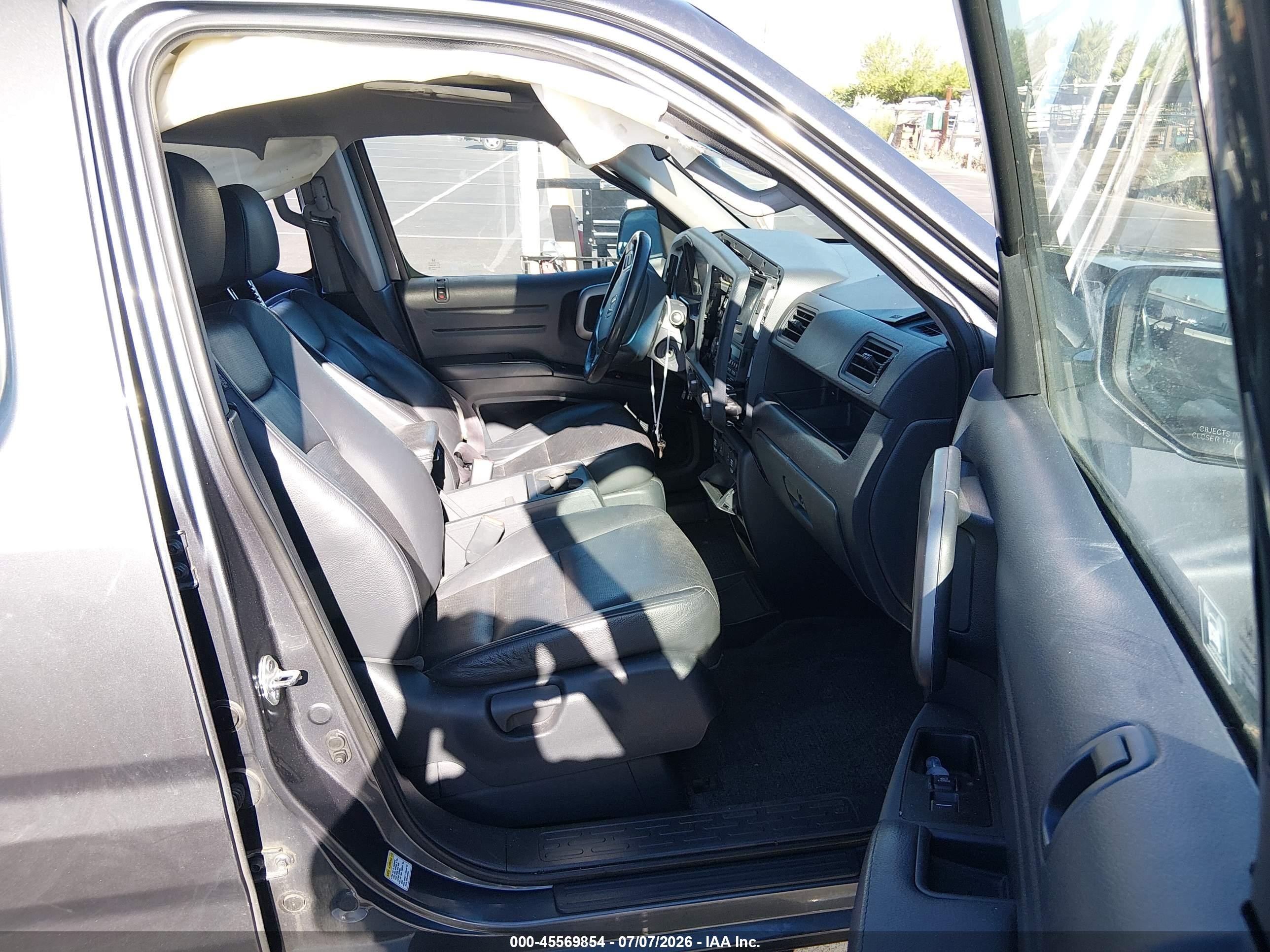 2011 Honda Ridgeline Rtl Серый vin: 5FPYK1F59BB002511