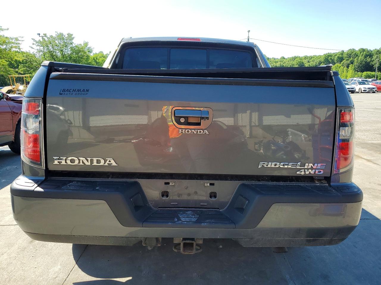 2013 Honda Ridgeline Rtl Gray vin: 5FPYK1F59DB002575