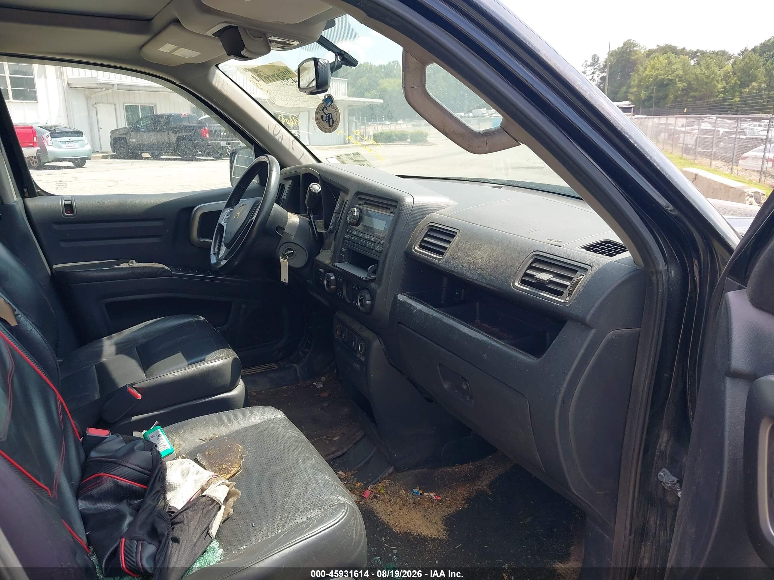 2013 Honda Ridgeline Rtl Black vin: 5FPYK1F59DB007274