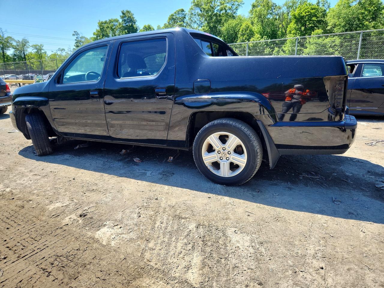 2013 Honda Ridgeline Rtl Black vin: 5FPYK1F59DB012541