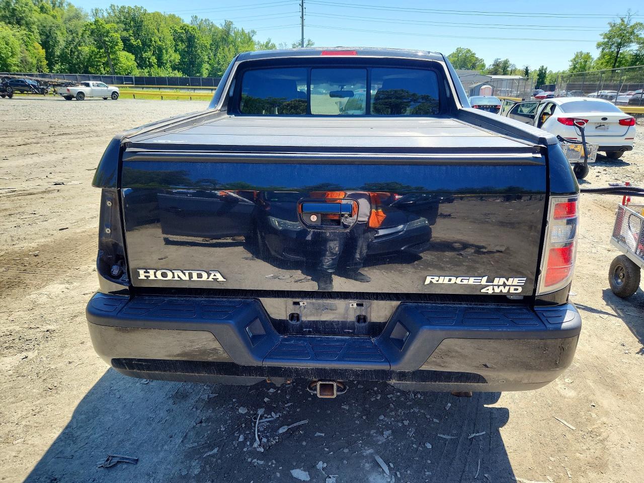 2013 Honda Ridgeline Rtl Black vin: 5FPYK1F59DB012541