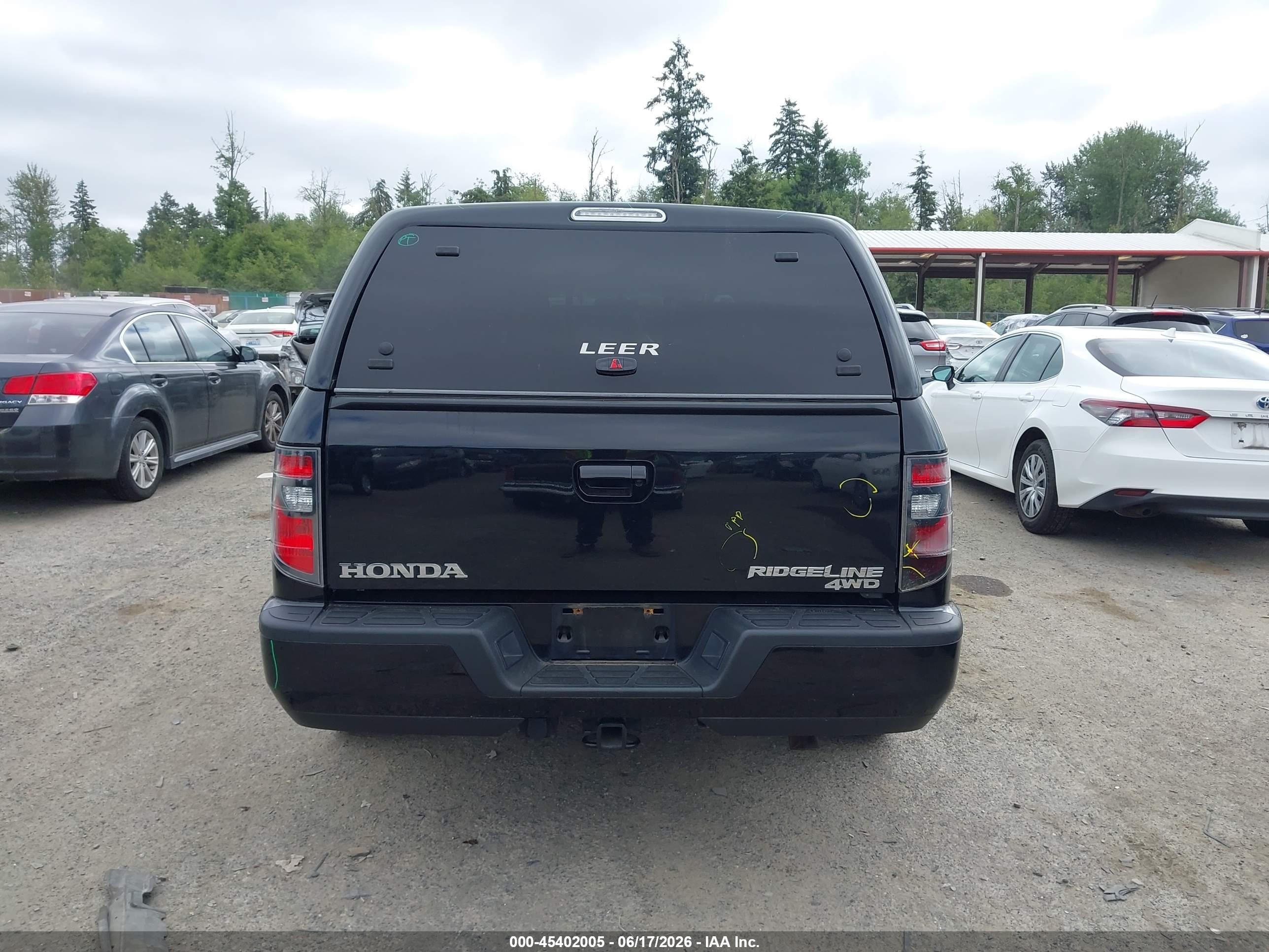 2014 Honda Ridgeline Rtl Black vin: 5FPYK1F59EB002206