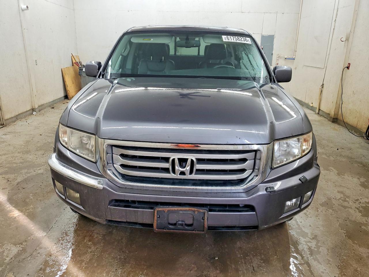 2014 Honda Ridgeline Rtl Gray vin: 5FPYK1F59EB008085