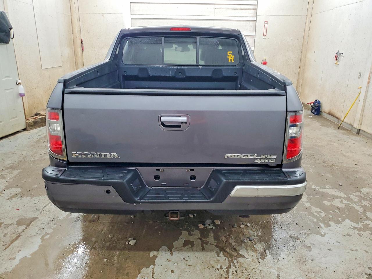 2014 Honda Ridgeline Rtl Gray vin: 5FPYK1F59EB008085