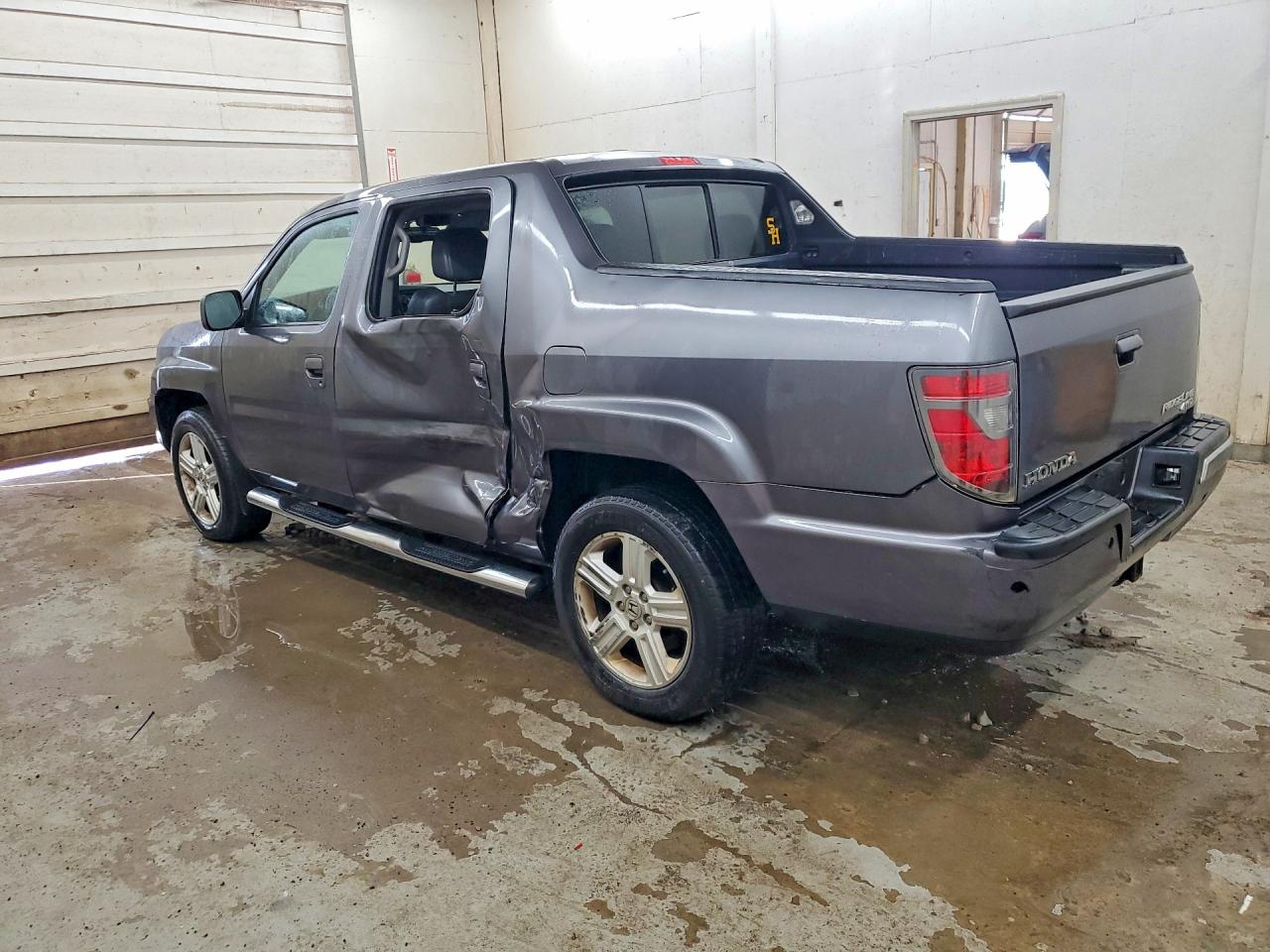2014 Honda Ridgeline Rtl Gray vin: 5FPYK1F59EB008085