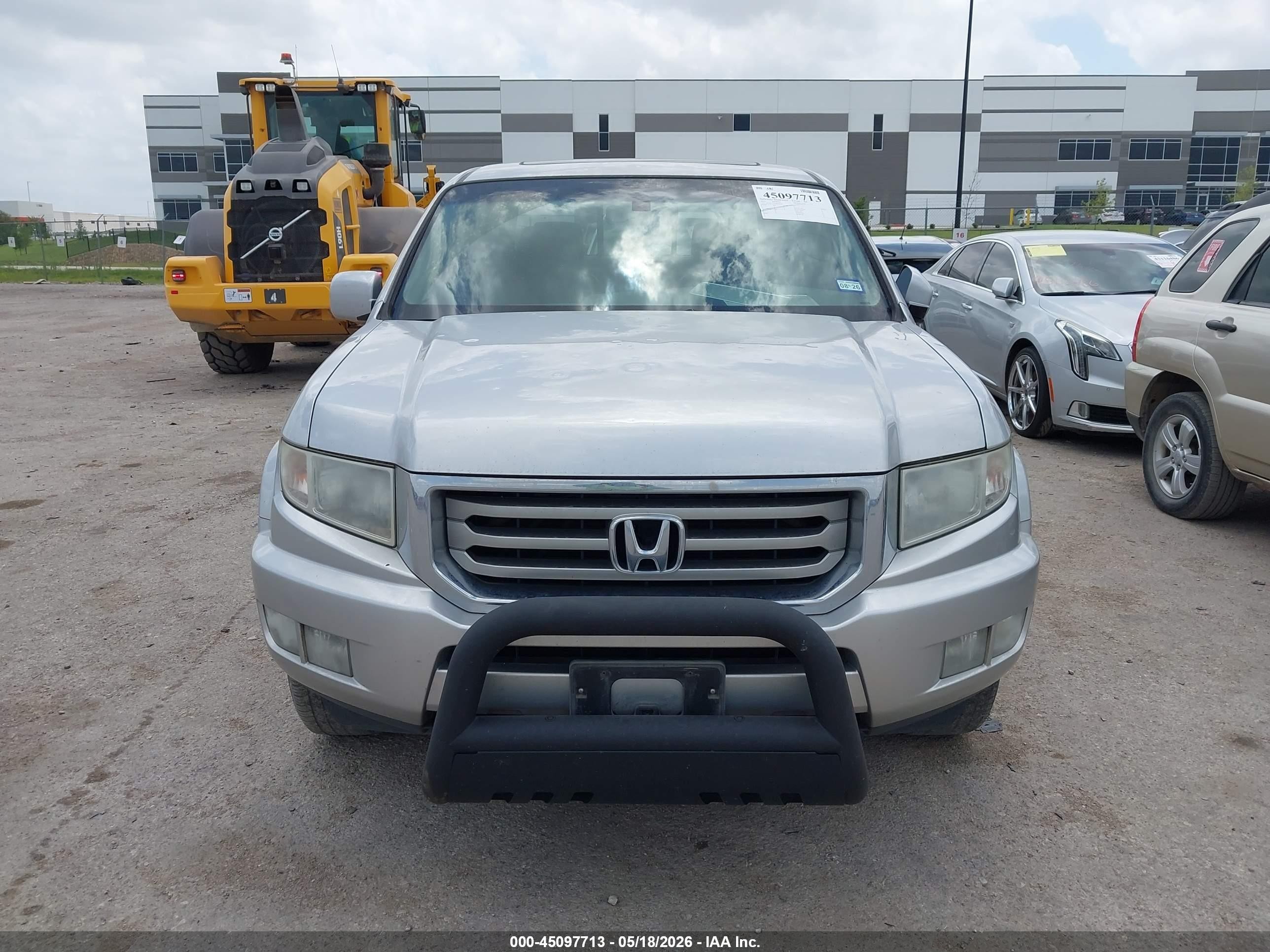 2012 Honda Ridgeline Rtl Серебряный vin: 5FPYK1F5XCB460379