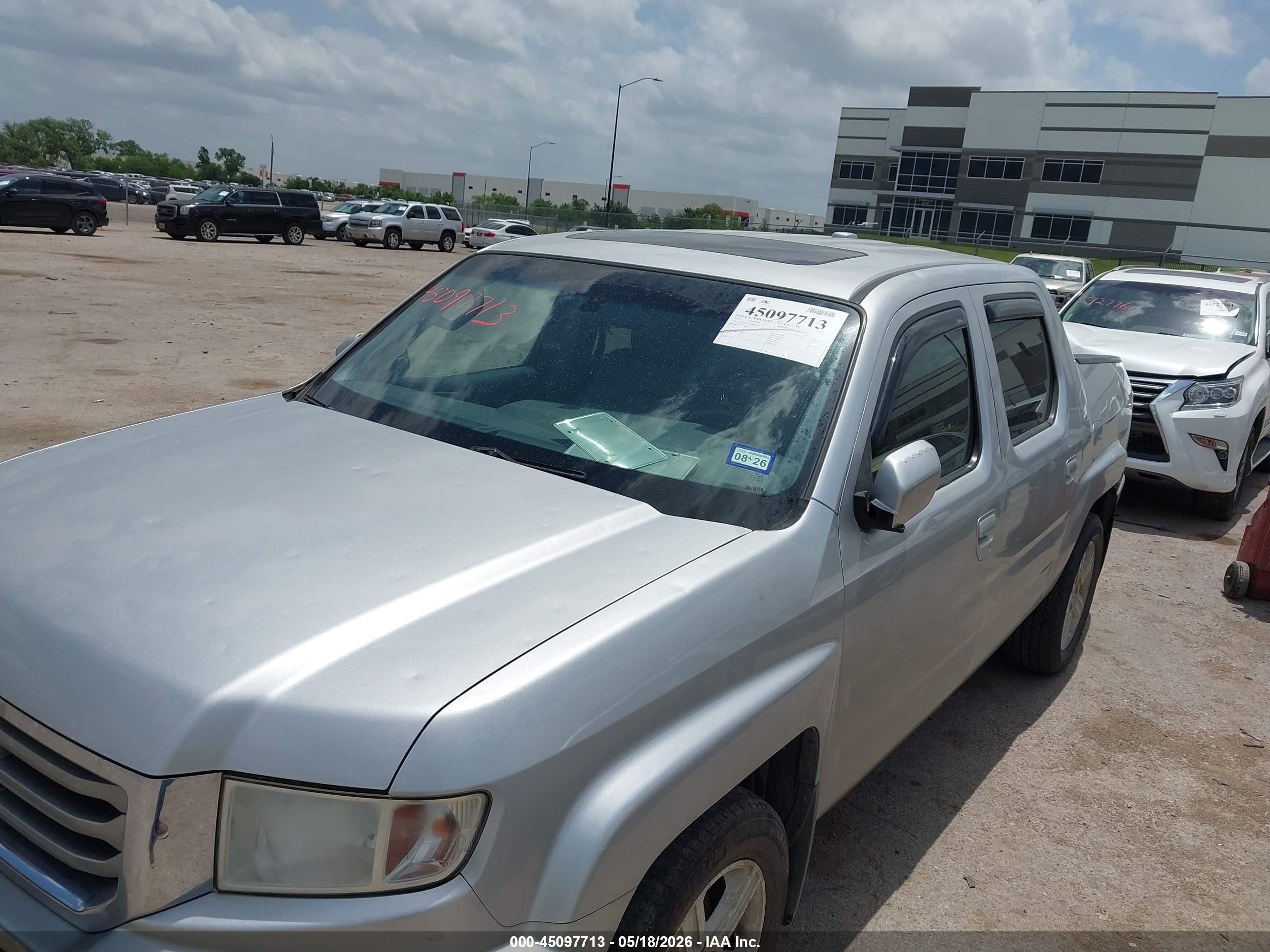 2012 Honda Ridgeline Rtl Серебряный vin: 5FPYK1F5XCB460379