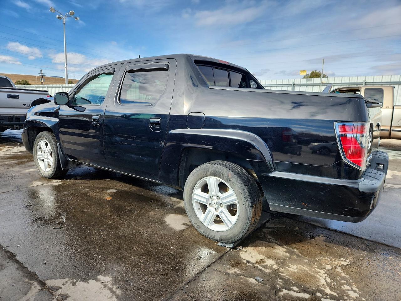 2013 Honda Ridgeline Rtl Black vin: 5FPYK1F5XDB001452