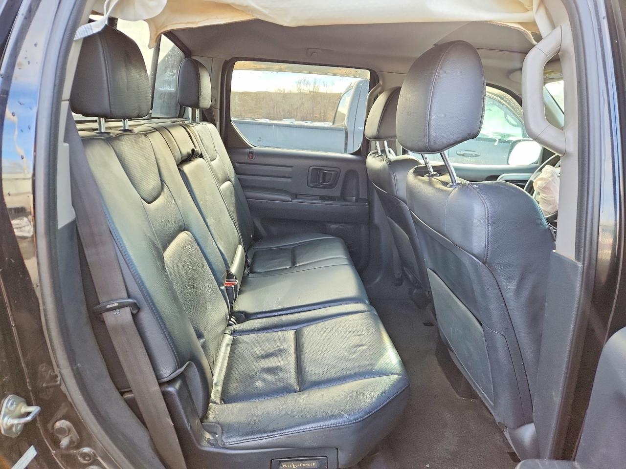 2013 Honda Ridgeline Rtl Black vin: 5FPYK1F5XDB001452