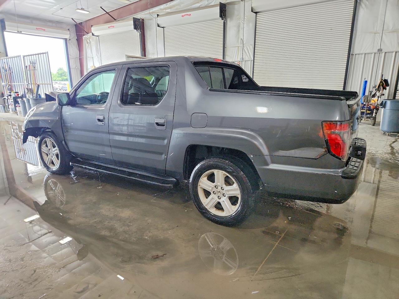 2013 Honda Ridgeline Rtl Gray vin: 5FPYK1F5XDB002603