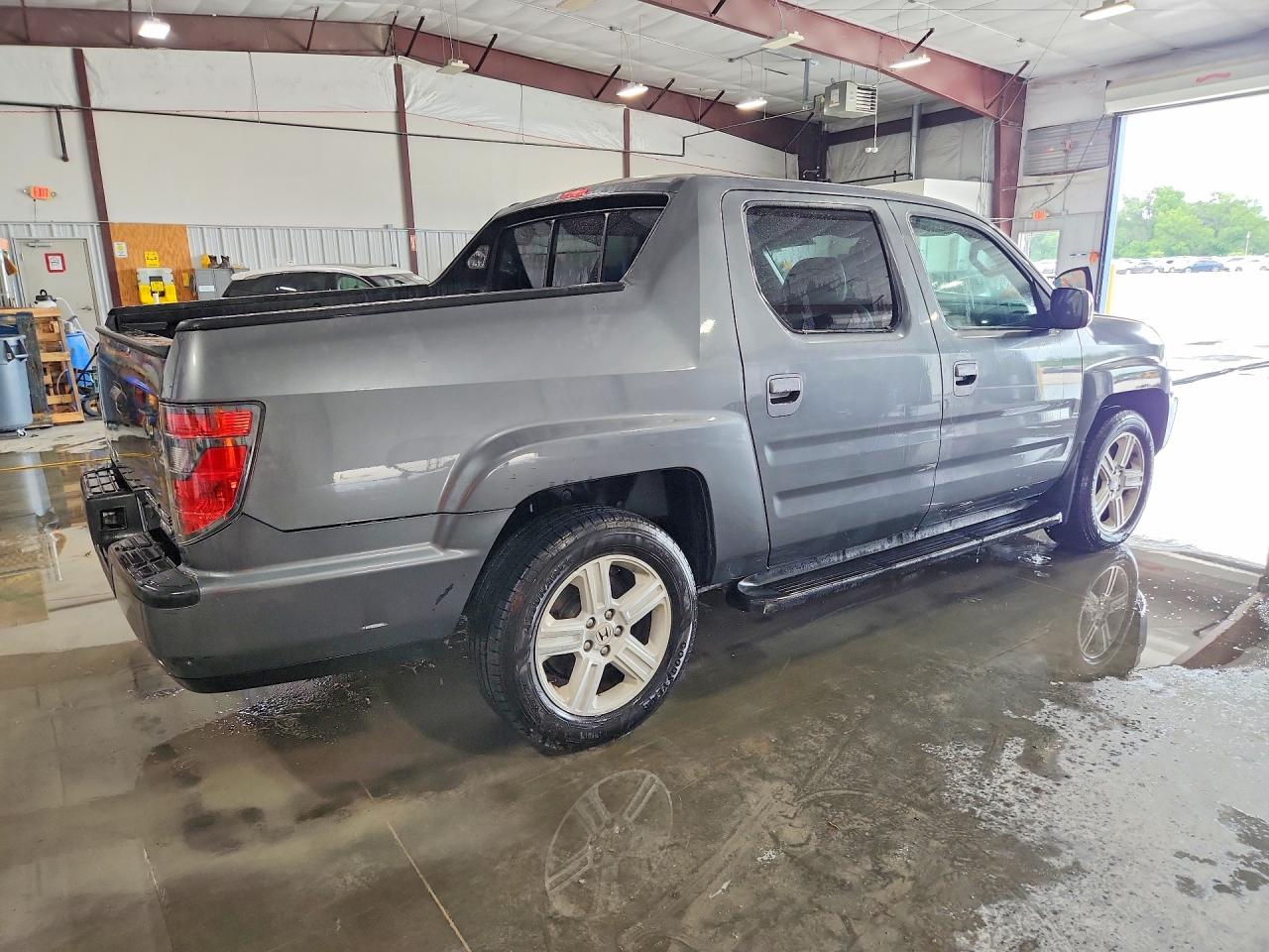 2013 Honda Ridgeline Rtl Gray vin: 5FPYK1F5XDB002603
