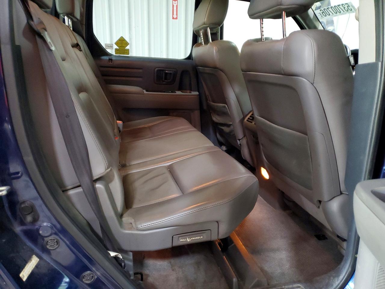 2013 Honda Ridgeline Rtl Blue vin: 5FPYK1F5XDB006215