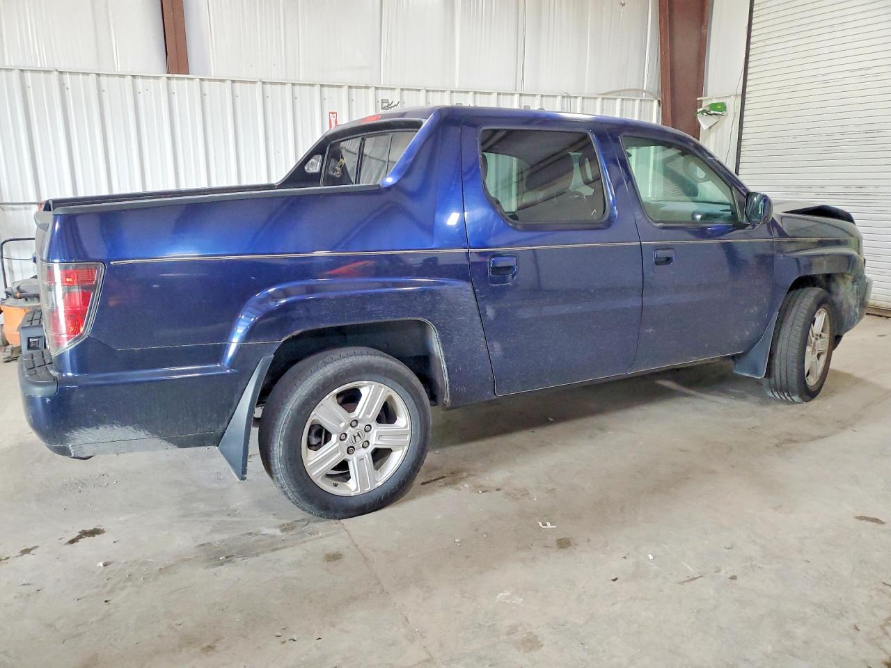 2013 Honda Ridgeline Rtl Blue vin: 5FPYK1F5XDB006215