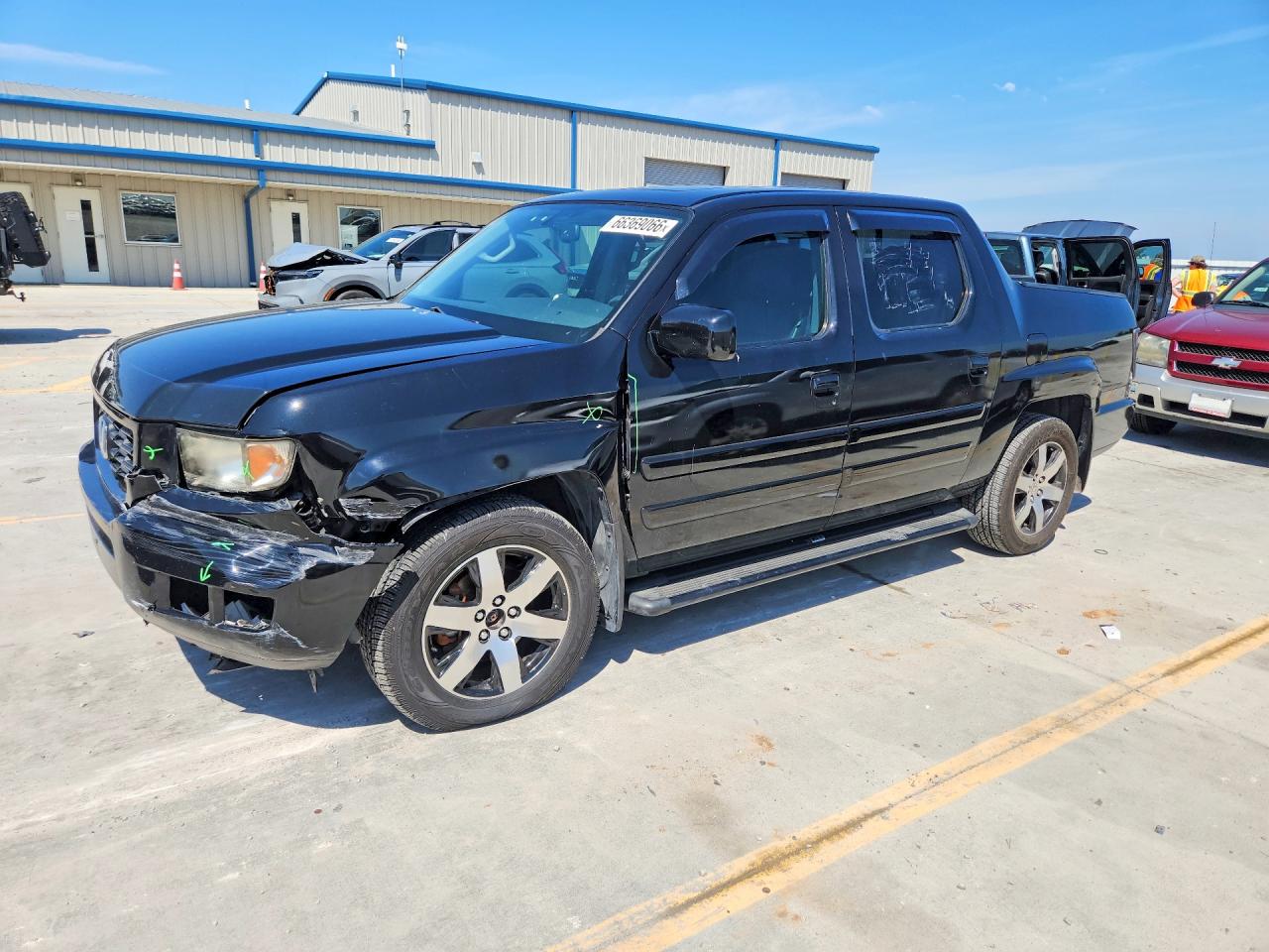 2014 Honda Ridgeline Rtl-s Черный vin: 5FPYK1F60EB004418
