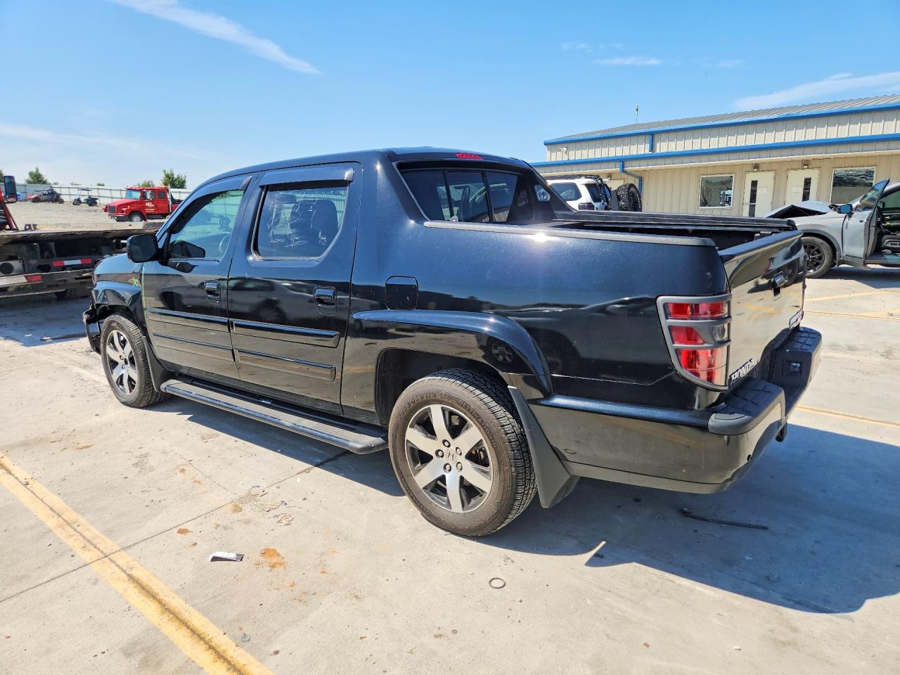 2014 Honda Ridgeline Rtl-s Черный vin: 5FPYK1F60EB004418
