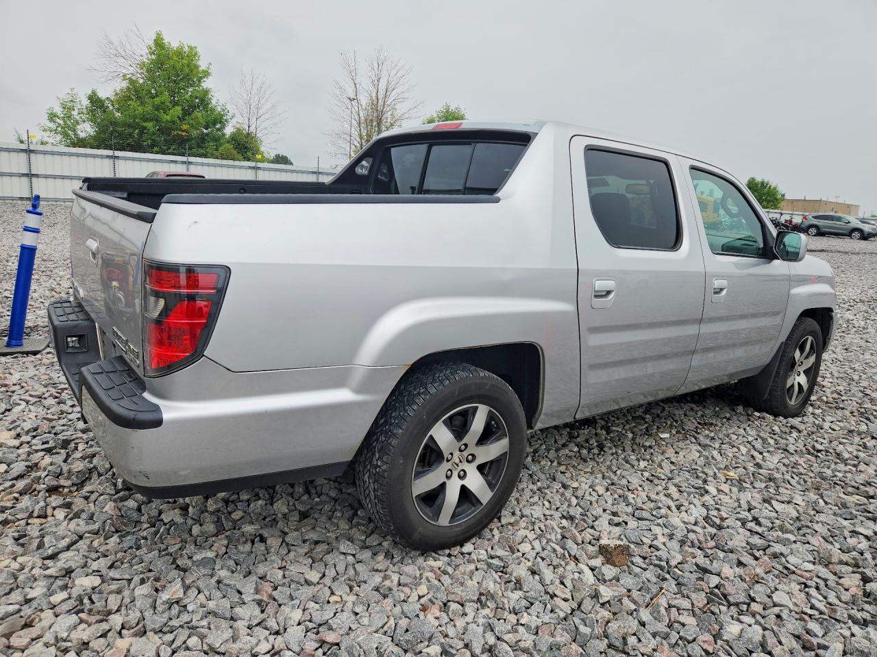 2014 Honda Ridgeline Серебряный vin: 5FPYK1F60EB011367
