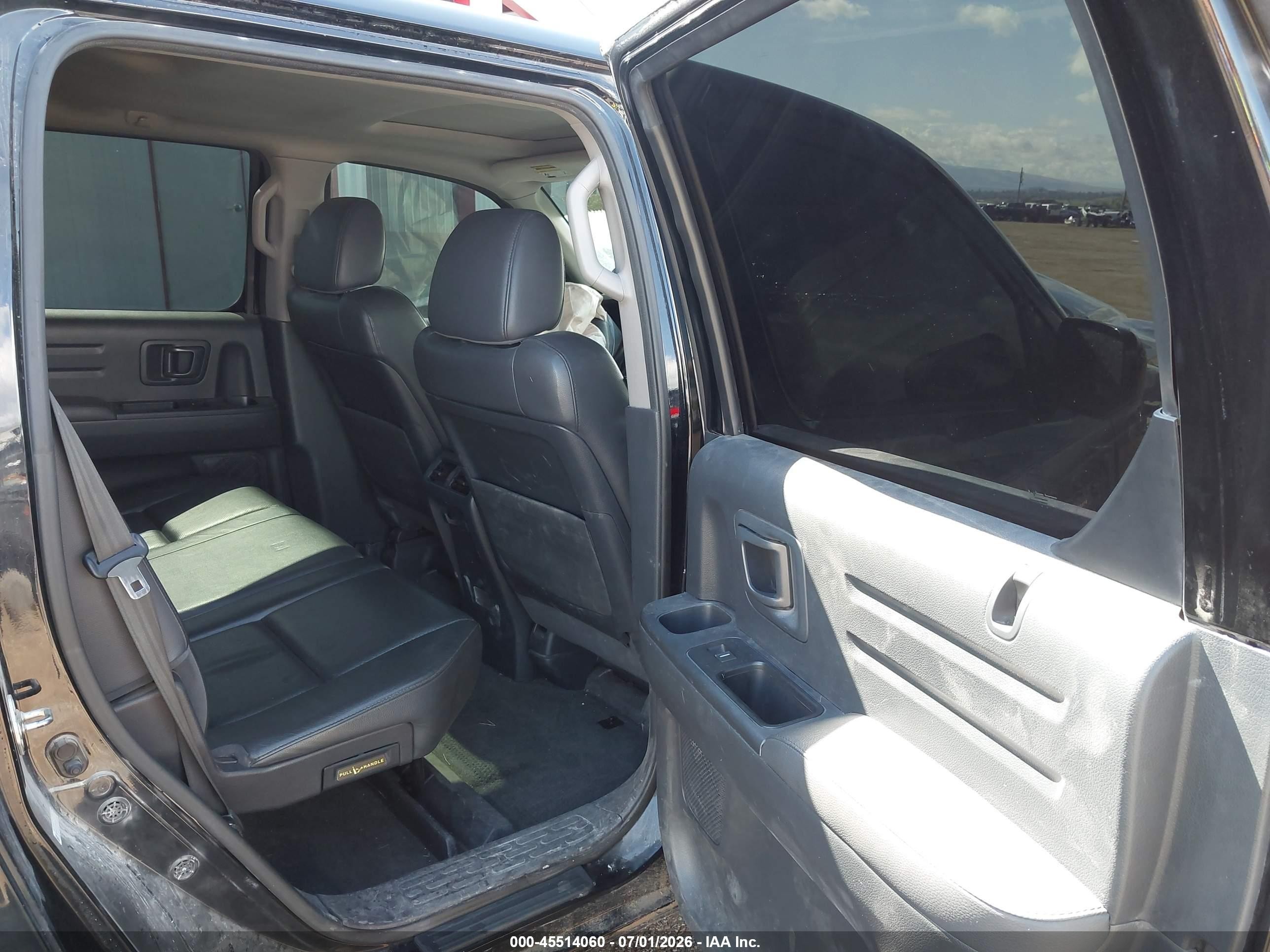 2014 Honda Ridgeline Se Черный vin: 5FPYK1F61EB004413