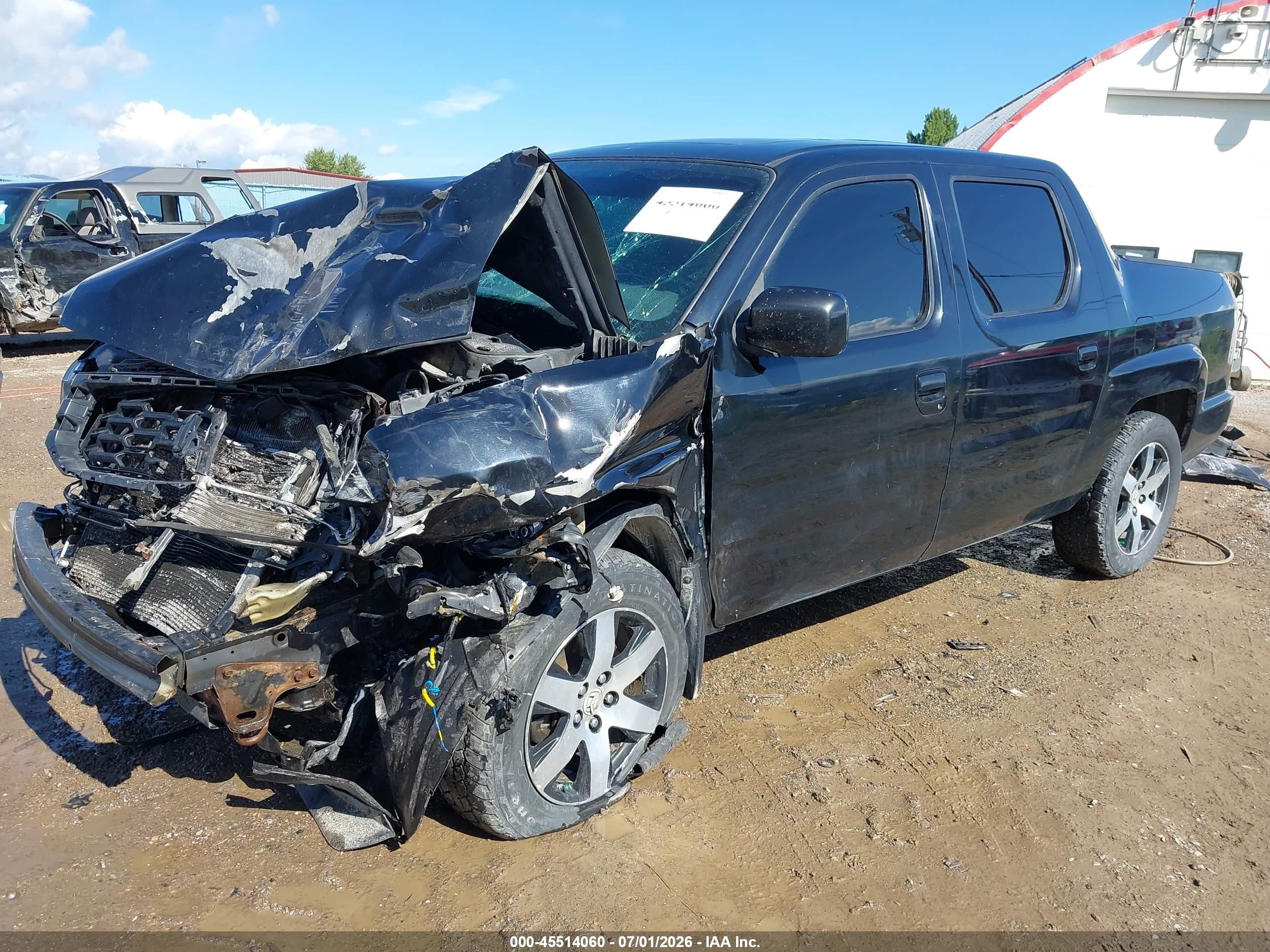 2014 Honda Ridgeline Se Черный vin: 5FPYK1F61EB004413