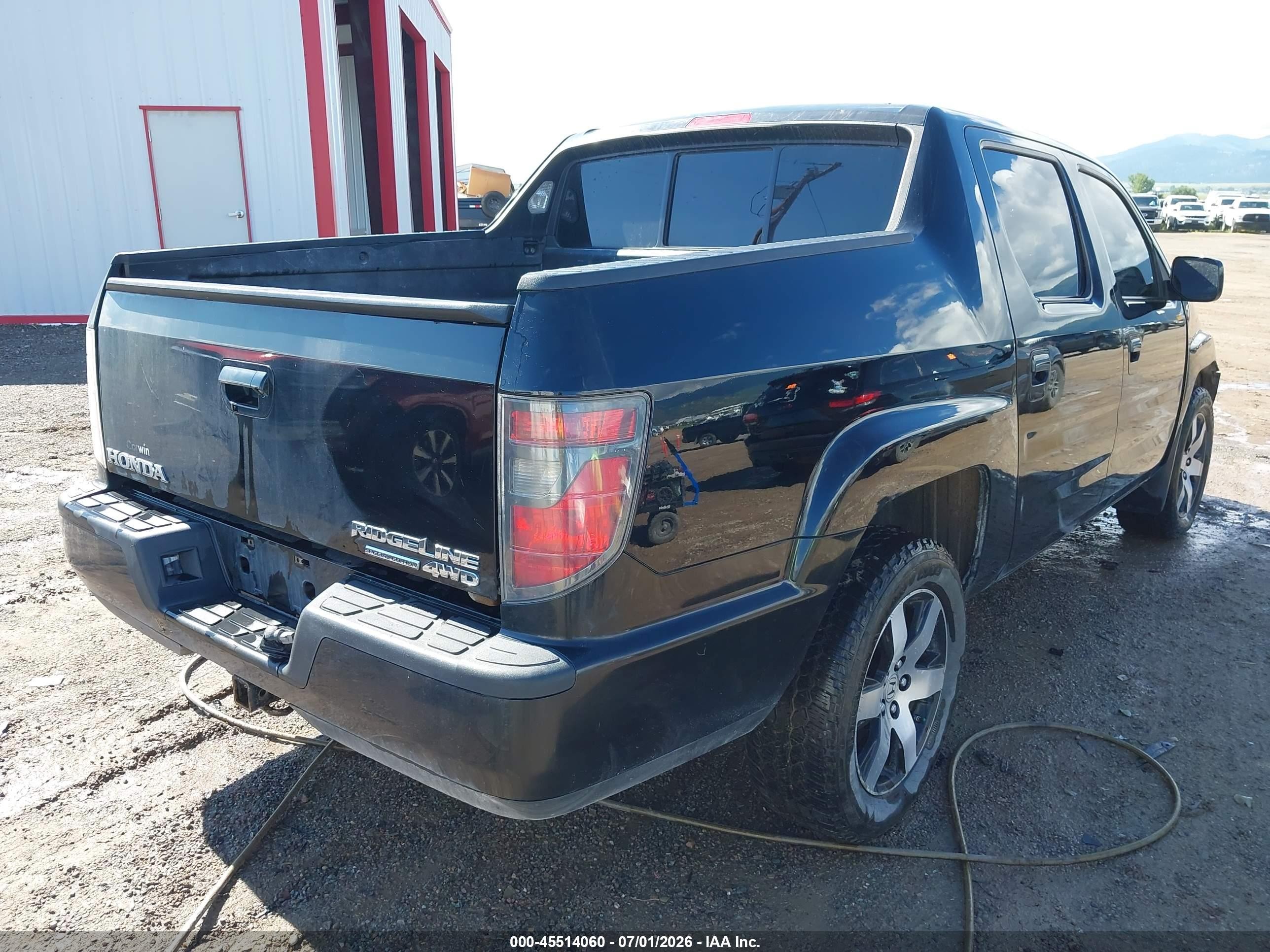 2014 Honda Ridgeline Se Черный vin: 5FPYK1F61EB004413