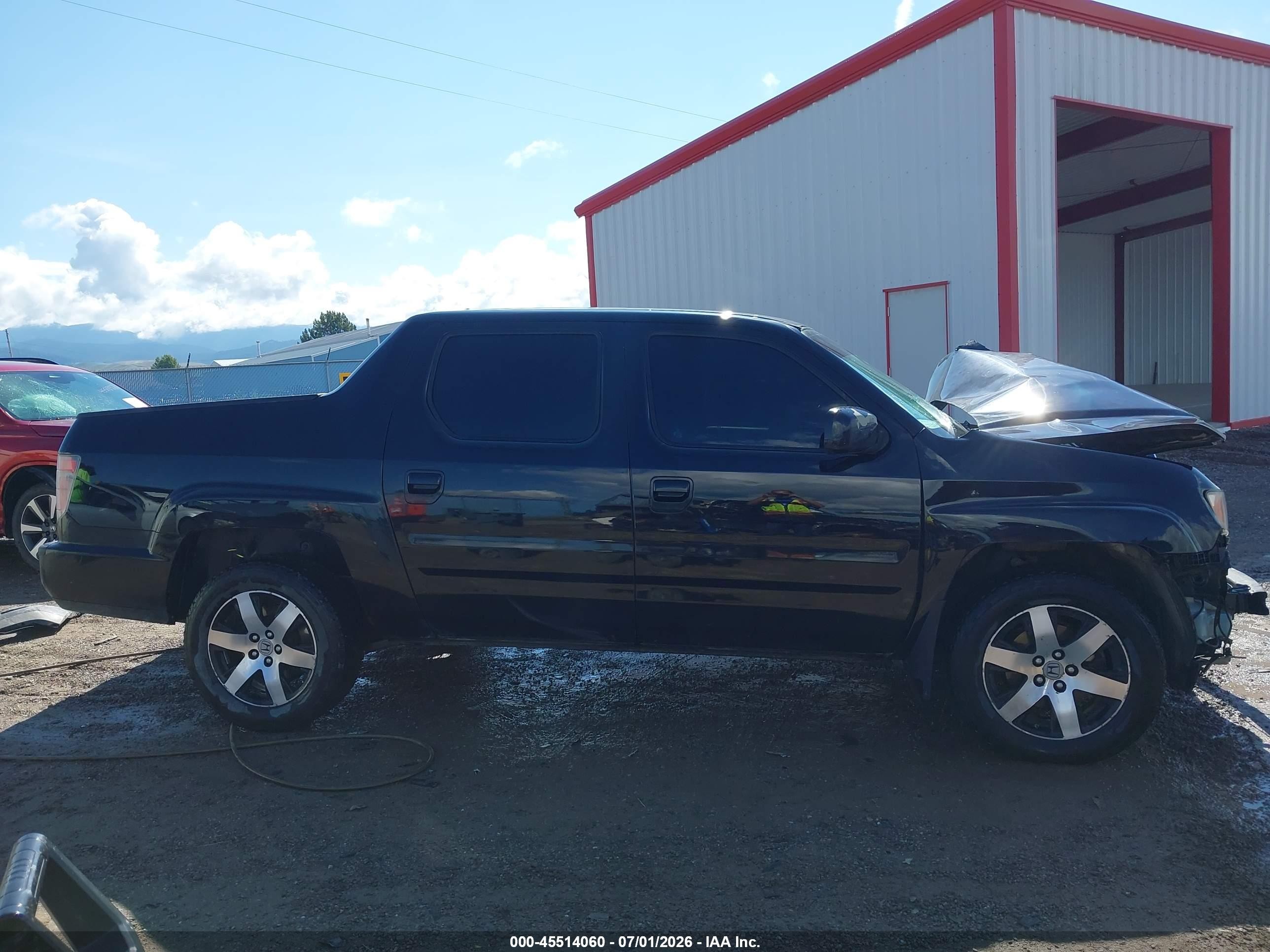 2014 Honda Ridgeline Se Черный vin: 5FPYK1F61EB004413